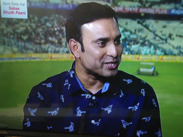 VVS Laxman's shirt which got attention VVS Laxman's shirt which got attention
