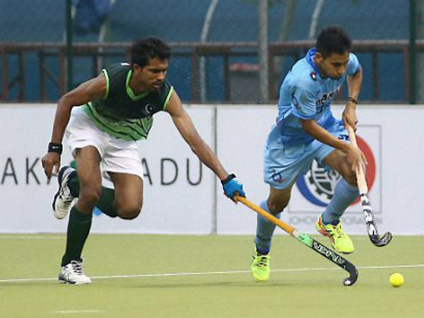 File photo: India and Pakistan players in action at Sultan of Johor Cup File photo: India and Pakistan players in action at Sultan of Johor Cup