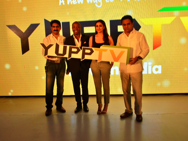 Brian Lara and Parineeti Chopra Brian Lara and Parineeti Chopra