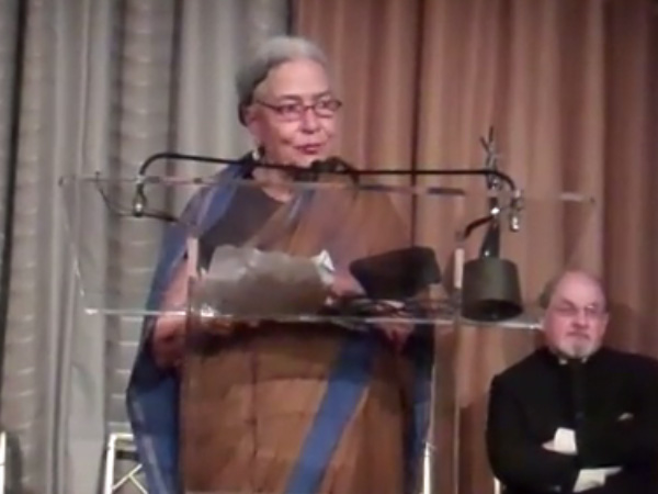 Anita Desai threatens to return award Anita Desai threatens to return award