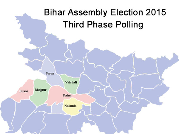 3rd phase of Bihar assembly polls begins 3rd phase of Bihar assembly polls begins