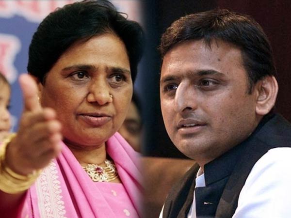 Mayawati & Akhilesh Yadav Mayawati & Akhilesh Yadav