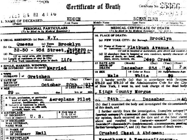 Death Certificate Death Certificate