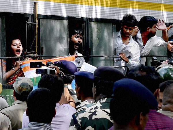 FTII protest FTII protest
