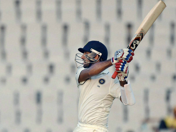 Cheteshwar Pujara scored 77 Cheteshwar Pujara scored 77