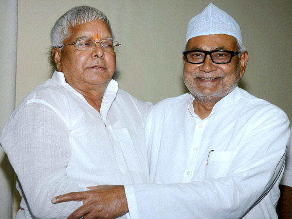 Lalu Prasad Yadav and Nitish Kumar Lalu Prasad Yadav and Nitish Kumar
