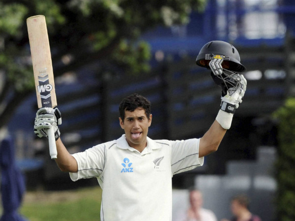 A file picture of Ross Taylor celebrating a Test ton A file picture of Ross Taylor celebrating a Test ton