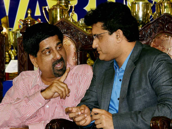 File photo: Srikkanth (left) with Sourav Ganguly File photo: Srikkanth (left) with Sourav Ganguly