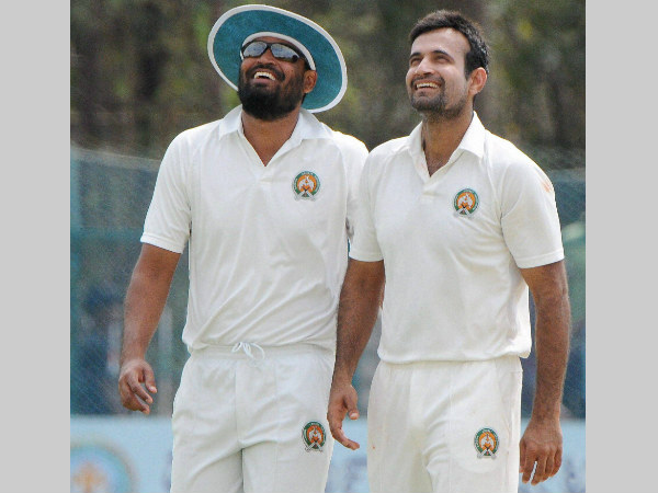 File photo: Irfan (right) with brother Yusuf during a Ranji Trophy game File photo: Irfan (right) with brother Yusuf during a Ranji Trophy game