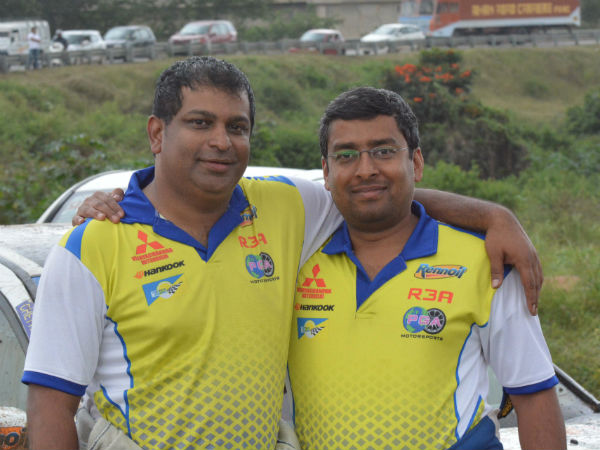 The IRC winners Abhilash (left) and Anoop The IRC winners Abhilash (left) and Anoop