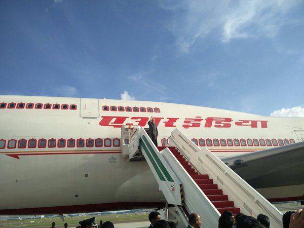 PM Modi leaves for Singapore PM Modi leaves for Singapore