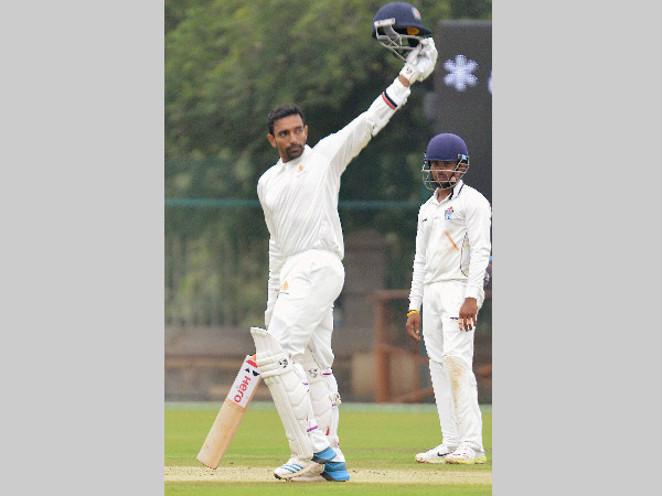 File photo: Robin Uthappa celebrates a Ranji Trophy ton (Vs Odisha in Mysuru on November 9) this season File photo: Robin Uthappa celebrates a Ranji Trophy ton (Vs Odisha in Mysuru on November 9) this season