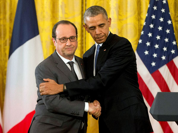Francois Hollande & Barack Obama Francois Hollande & Barack Obama