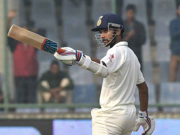 Rahane hit 2 centuries in Delhi Test Rahane hit 2 centuries in Delhi Test