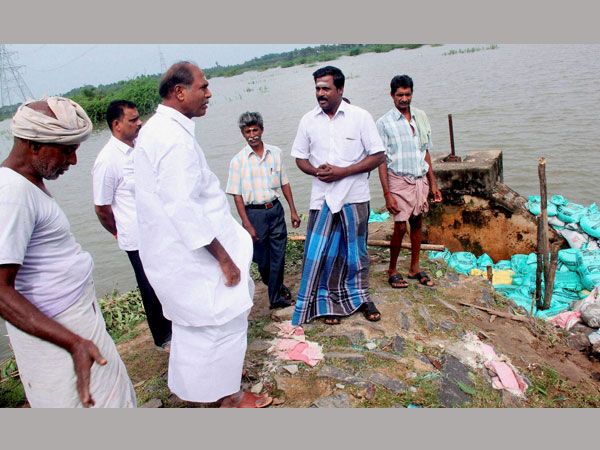 Puducherry CM seeks aid for floods Puducherry CM seeks aid for floods