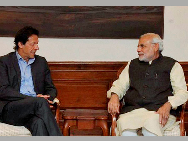 Prime Minister Narendra Modi with Pakistan Tehreek-e-Insaf (PTI) Chairman Imran Khan in a meeting in New Delhi. Prime Minister Narendra Modi with Pakistan Tehreek-e-Insaf (PTI) Chairman Imran Khan in a meeting in New Delhi.