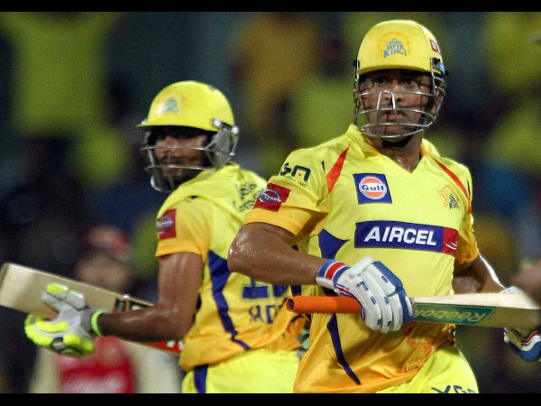 File photo: Dhoni (right) and Jadeja during an IPL match for CSK File photo: Dhoni (right) and Jadeja during an IPL match for CSK