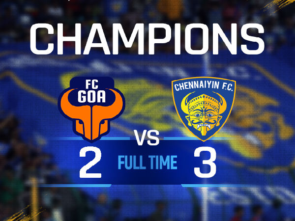 Chennaiyin FC are new ISL champions Chennaiyin FC are new ISL champions