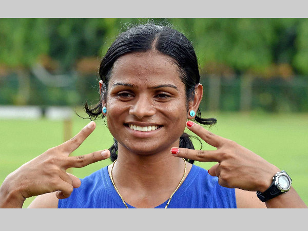 A file picture of Dutee Chand A file picture of Dutee Chand