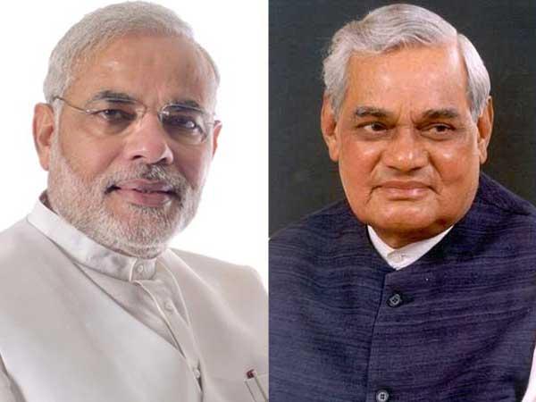 Modi wishes Vajpayee on his b'day Modi wishes Vajpayee on his b'day
