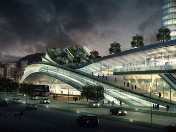Asia's largest underground railway station to open in China Asia's largest underground railway station to open in China
