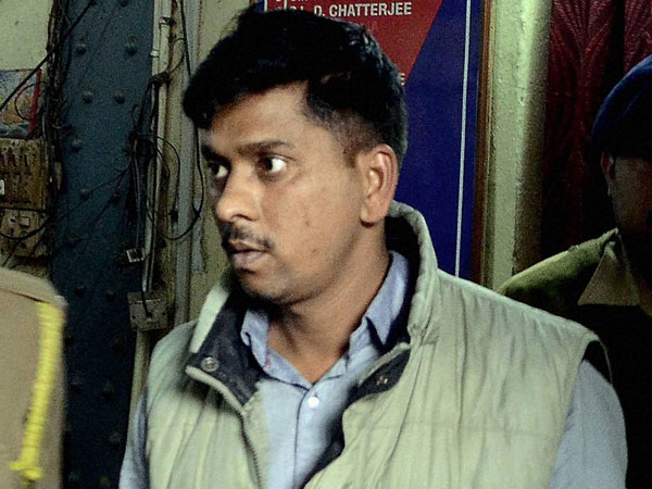 Army jawan Manjrish Tripathy arrested for his alleged involvement in the gangrape of a teenage girl inside a coach reserved for military on the Howrah-Amritsar Express, is taken to a court in Howrah. Army jawan Manjrish Tripathy arrested for his alleged involvement in the gangrape of a teenage girl inside a coach reserved for military on the Howrah-Amritsar Express, is taken to a court in Howrah.