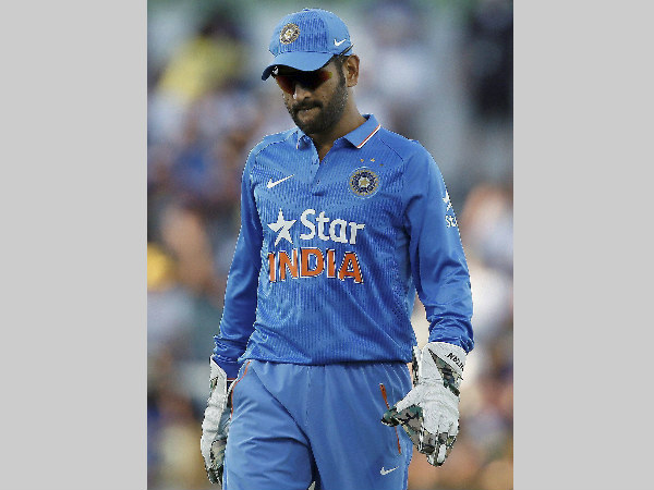 MS Dhoni's reaction after the 1st ODI says it all MS Dhoni's reaction after the 1st ODI says it all