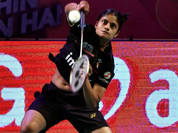 File photo: Delhi Acers' PC Thulasi in action during PBL File photo: Delhi Acers' PC Thulasi in action during PBL