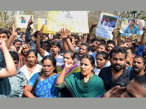 HCU protest HCU protest