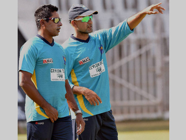 File photo: Chaminda Vaas (left) with Marvan Atapattu, former captain of Sri Lanka File photo: Chaminda Vaas (left) with Marvan Atapattu, former captain of Sri Lanka