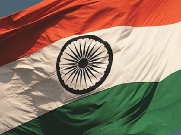 India's biggest tricolour hoisted India's biggest tricolour hoisted