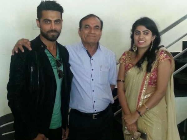 All rounder Ravindra Jadeja gets engaged All rounder Ravindra Jadeja gets engaged