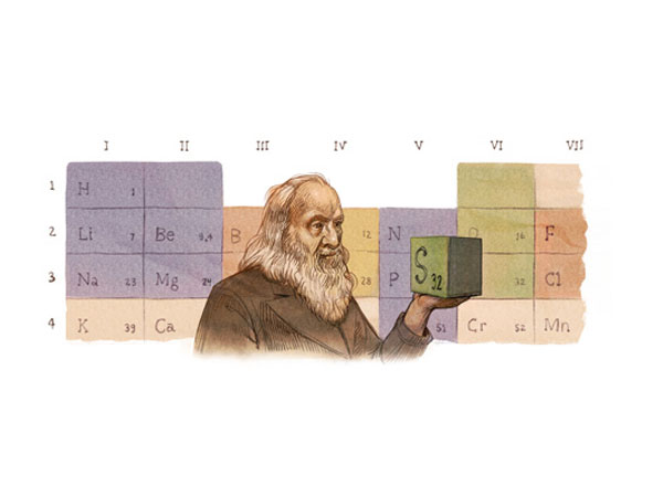 Google remembers Dmitri Mendeleev Google remembers Dmitri Mendeleev