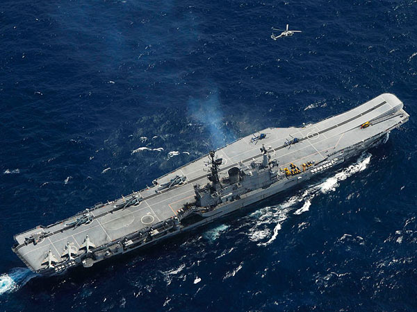 INS Viraat makes port call in Odisha INS Viraat makes port call in Odisha