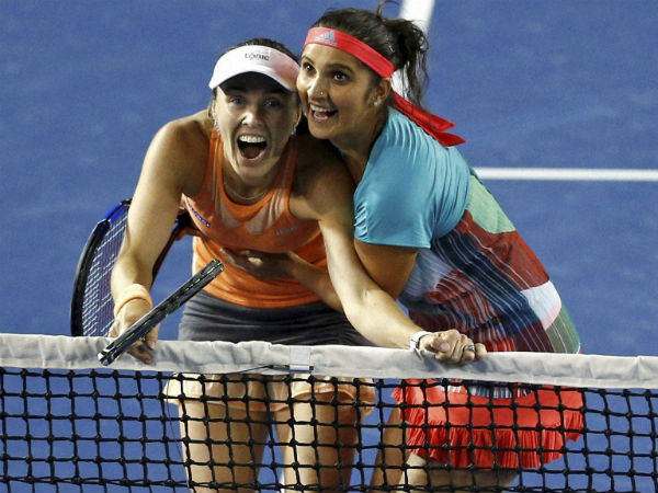 File picture: Martina (left) and Sania File picture: Martina (left) and Sania