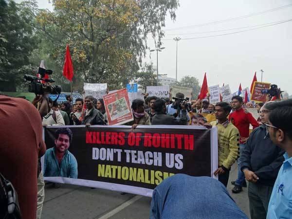 Vemula protest Vemula protest