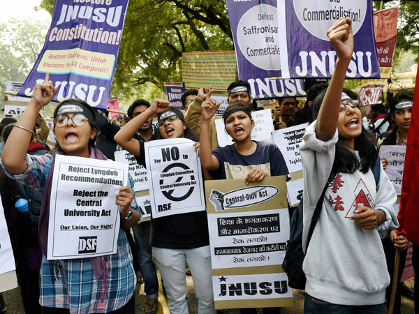 -jnu-students -jnu-students