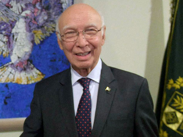 Pak can influence Taliban: Aziz Pak can influence Taliban: Aziz