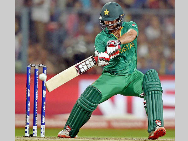 Ahmed Shehzad plays a shot against India during their World T20 match in Kolkata on March 19 Ahmed Shehzad plays a shot against India during their World T20 match in Kolkata on March 19