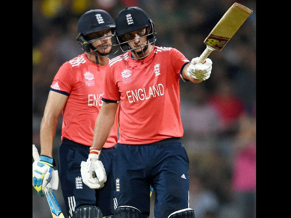 England batter Joe Root celebrates his half century during a ICC WT20 match against South Africa at Wankhede Stadium. England batter Joe Root celebrates his half century during a ICC WT20 match against South Africa at Wankhede Stadium.
