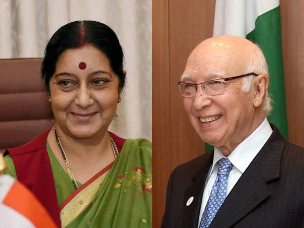 Sushma-Aziz to meet on Mar 17 Sushma-Aziz to meet on Mar 17