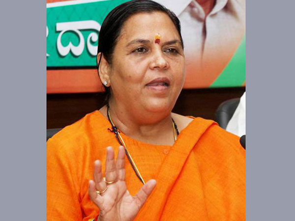 Wish all success to Sri Sri: Uma Bharti Wish all success to Sri Sri: Uma Bharti