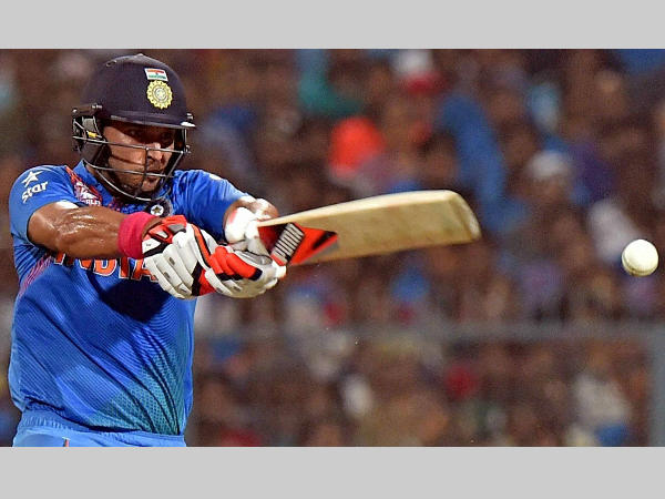 World T20: Yuvraj Singh plays a shot against Pakistan at Eden Gardens World T20: Yuvraj Singh plays a shot against Pakistan at Eden Gardens