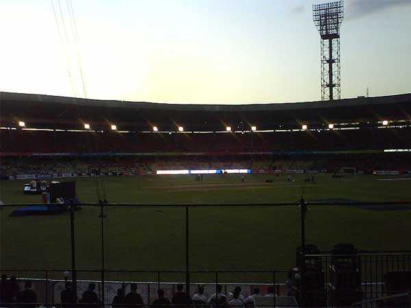 A file picture of Bengaluru's M Chinnaswamy Stadium A file picture of Bengaluru's M Chinnaswamy Stadium