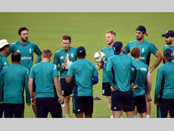 England players at a training session in Kolkata ahead of the WT20 final England players at a training session in Kolkata ahead of the WT20 final