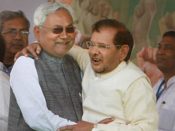Nitish Kumar & Sharad Yadav Nitish Kumar & Sharad Yadav