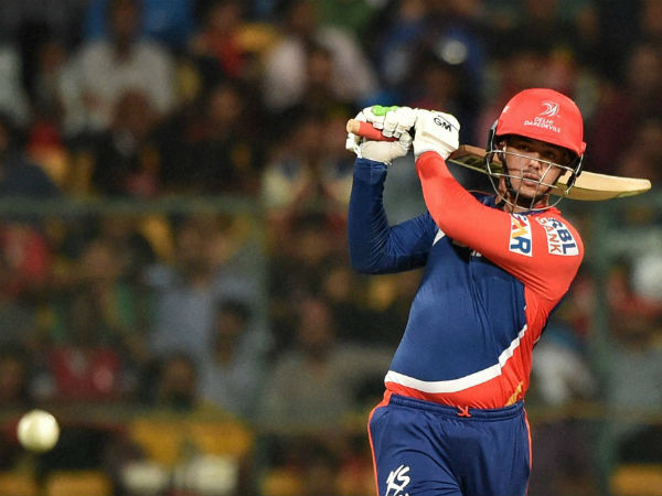 Quinton de Kock plays a shot en route to his century Quinton de Kock plays a shot en route to his century