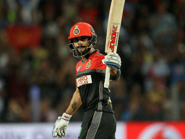 RCB captain Virat Kohli celebrates a half century during IPL 2016 RCB captain Virat Kohli celebrates a half century during IPL 2016