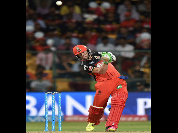 AB de Villiers in action for Royal Challengers Bangalore (RCB) during this year's IPL AB de Villiers in action for Royal Challengers Bangalore (RCB) during this year's IPL