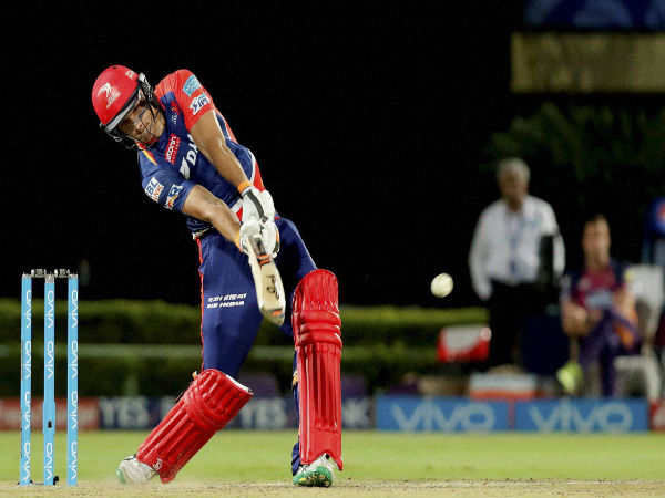 Christopher Morris of Delhi Daredevils plays a shot during a IPL 2016 match against Rising Pune Supergiants Christopher Morris of Delhi Daredevils plays a shot during a IPL 2016 match against Rising Pune Supergiants